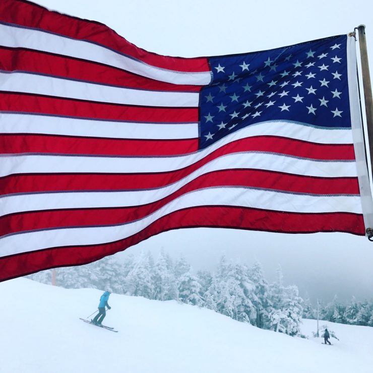 Stowe Mountain skiing