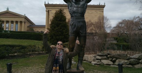 Arts Museum in the city of Philadelphia - Rocky Balboa statue