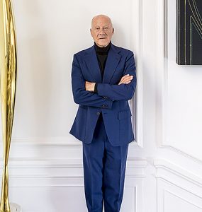 Norman Foster in his Foundation. Picture by José Manuel Ballester
