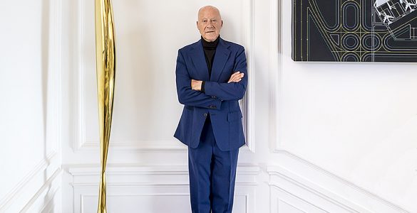 Norman Foster in his Foundation. Picture by José Manuel Ballester