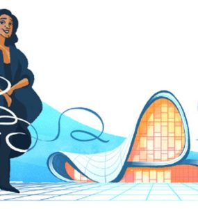 Zaha Hadid Doodle