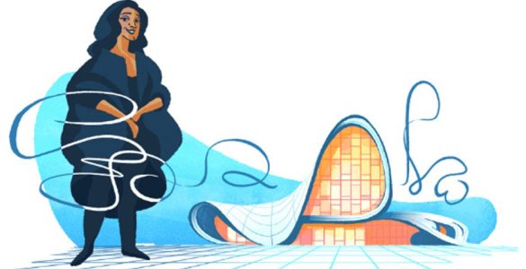 Zaha Hadid Doodle