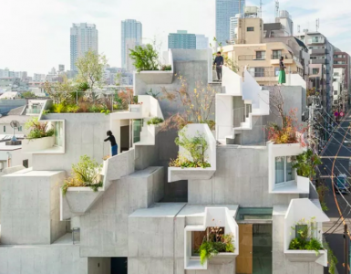 Tokio House concrete