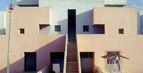 B.V. Doshi, Life Insurance Corporation Housing, Ahmedabad, India, 1973