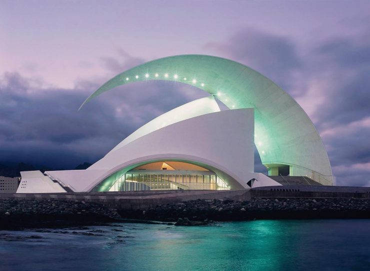 Auditorium Adan Martín by Santiago Calatrava