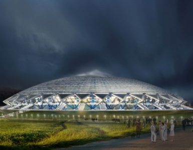 Cosmos Arena Illuminated