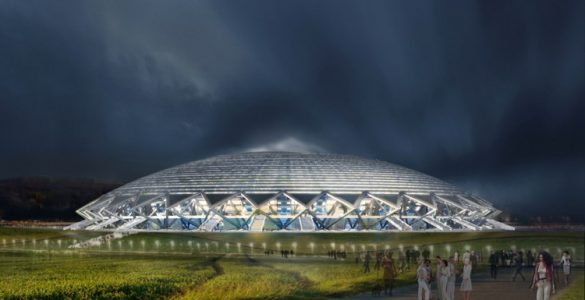 Cosmos Arena Illuminated