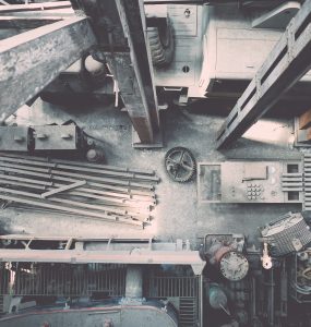 Architecture work place construction