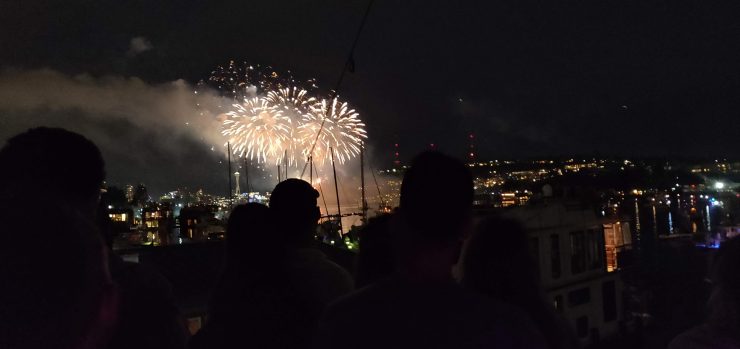 First 4 July in Seattle