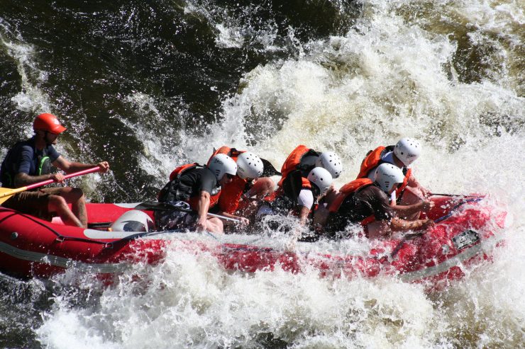 rafting