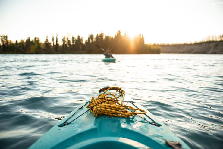 kayak along the Hudson River