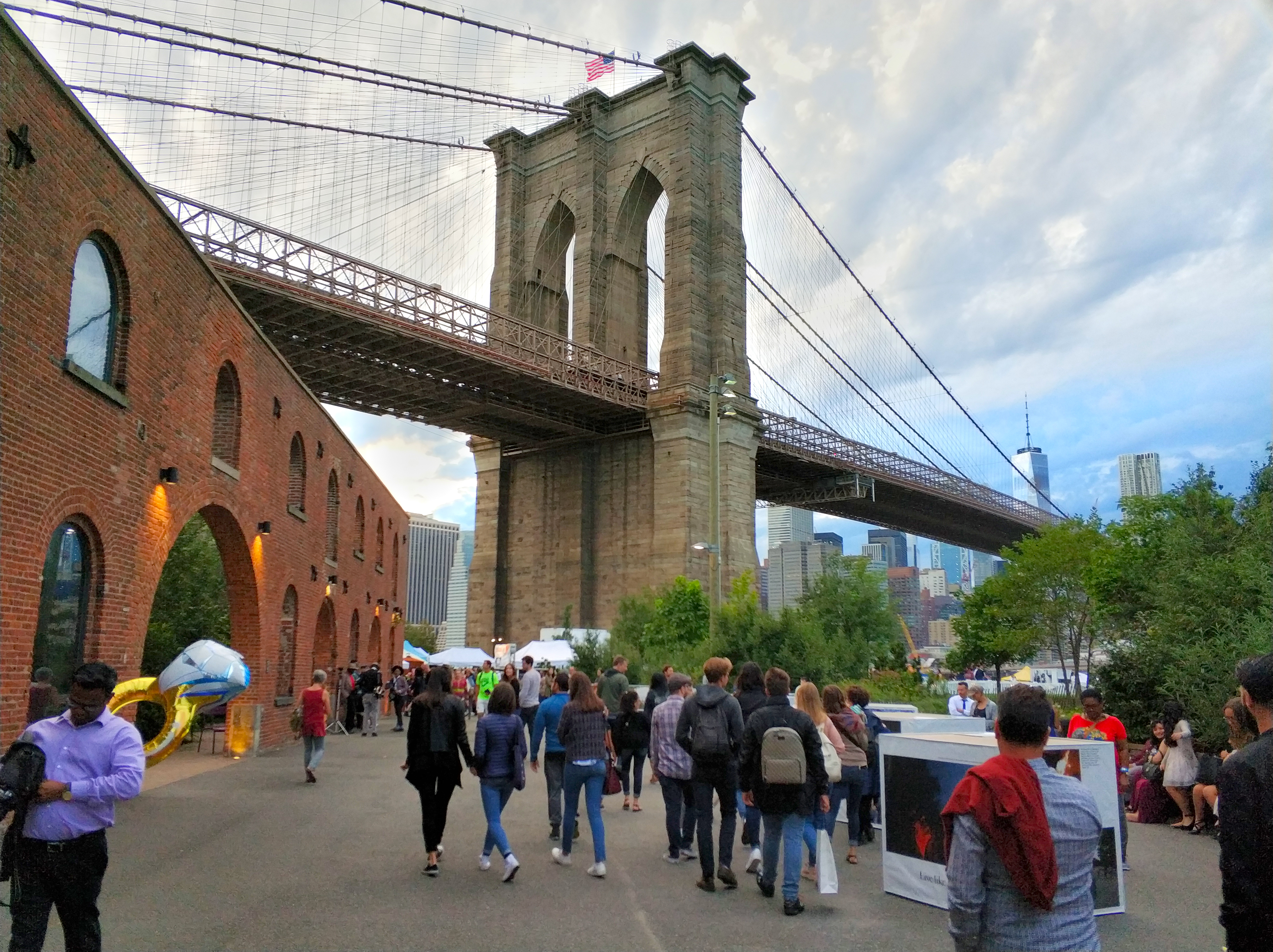 Under the Brooklyn Bridge Architect US