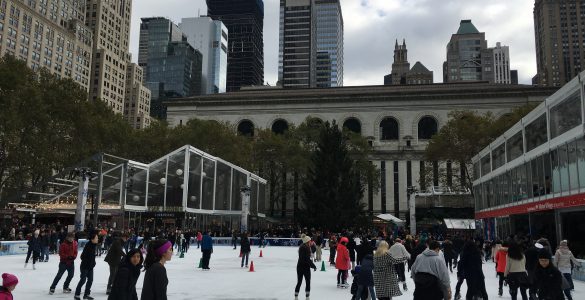 Winter activities in New York