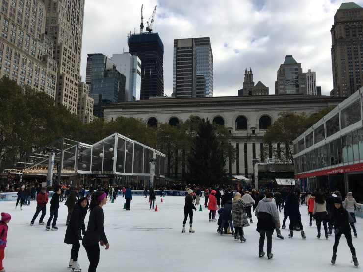 Winter activities in New York