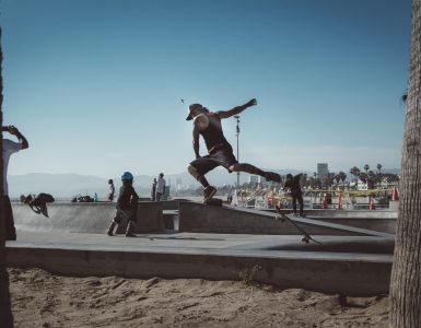 Skating in Venice