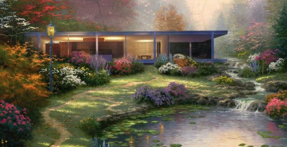 Modern architecture as a Painting