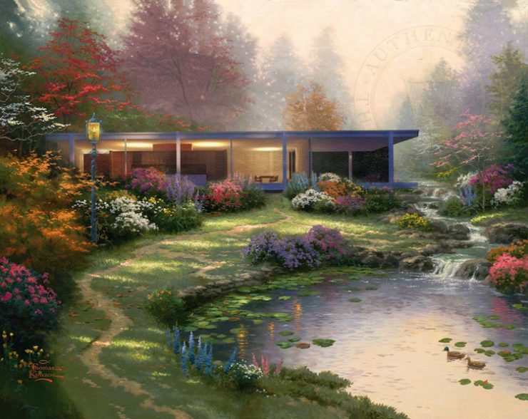 Modern architecture as a Painting