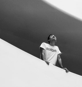 IMAGE OF JEREMY WOOLDRIDGE IN GUGGENHEIM MUSEUM NEW YORK CITY