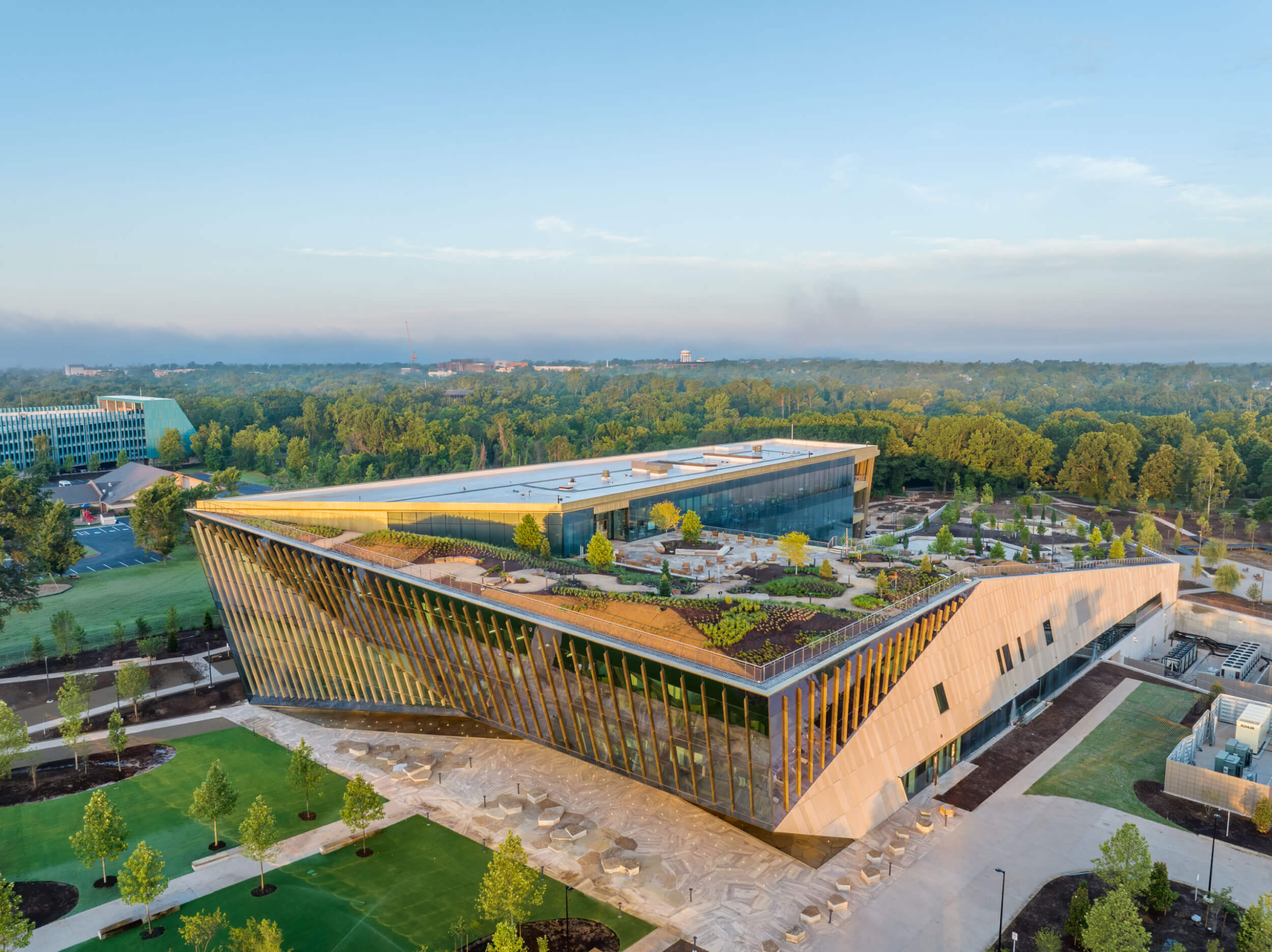 The Bentonville Angular Medical School, completed by Polk Stanley ...